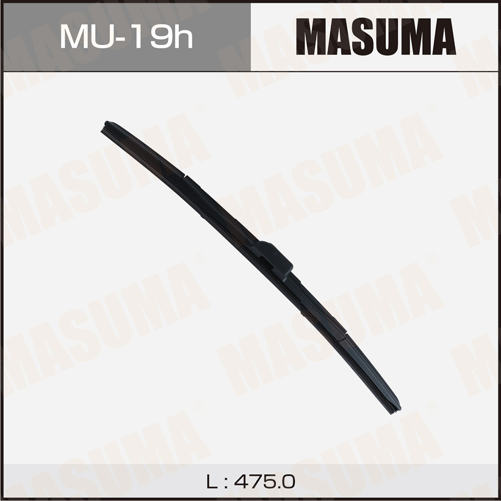 Щетка стеклоочистителя 475 мм гибридная 1 шт MASUMA Aero Vogue MU-19h preview 1
