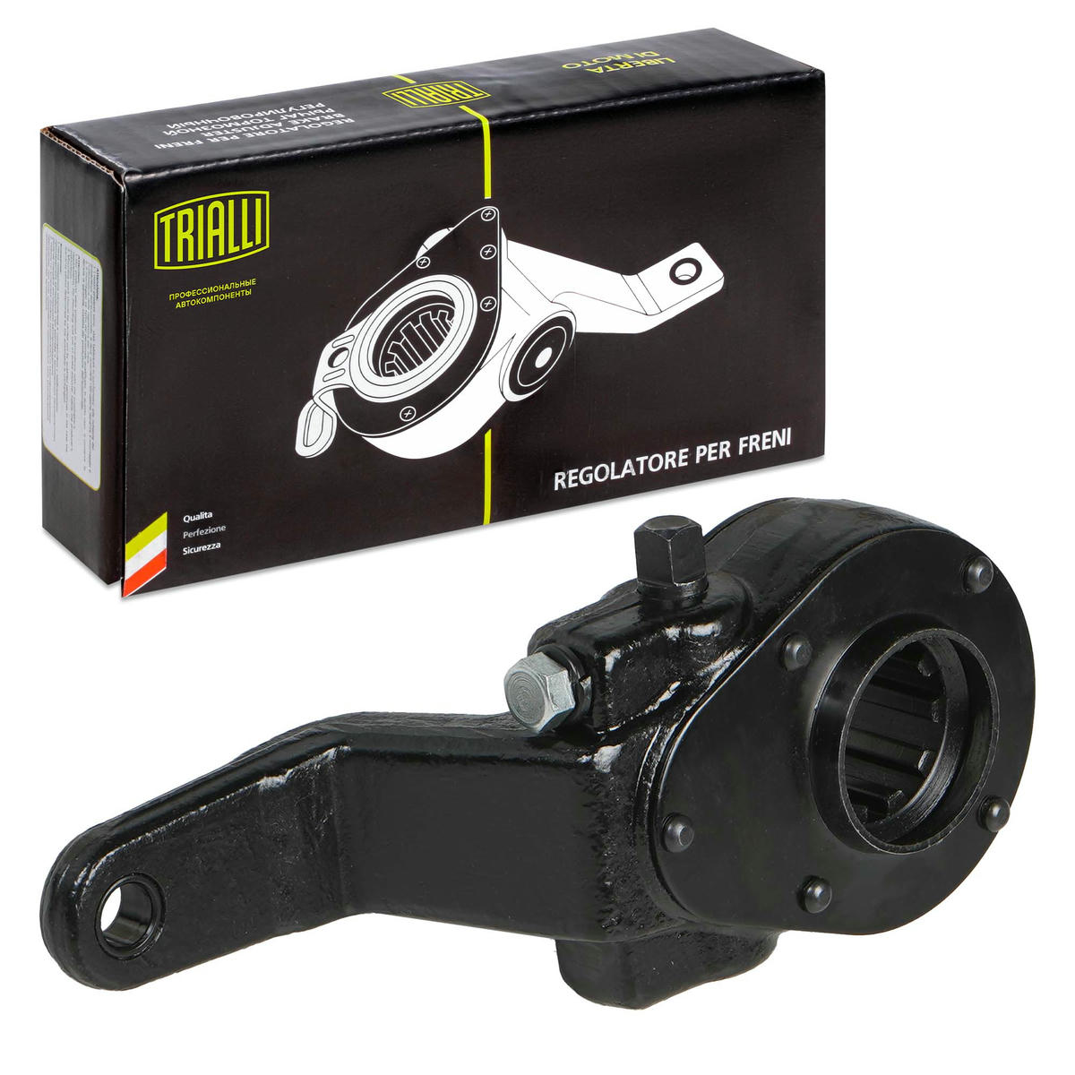 Рычаг торм. рег. мех. (трещотка) для а/м КамАЗ 6540 зад. и перед. лев. (ZF 0717) preview 1