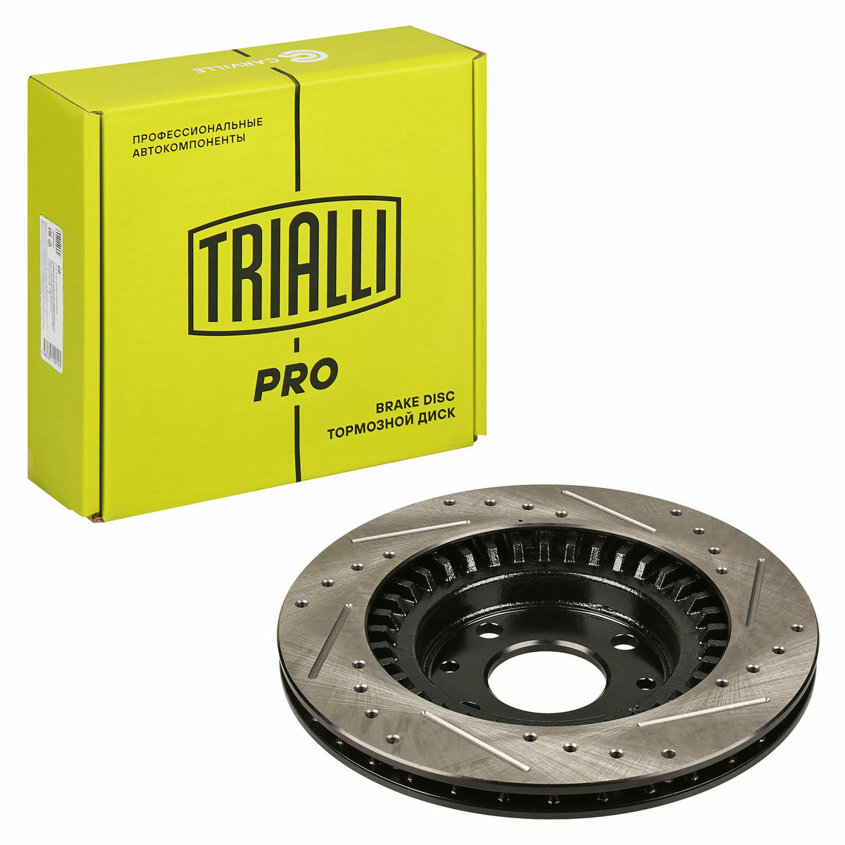 Диск тормозной передний вентилируемый TRIALLI DF 0142S preview 2