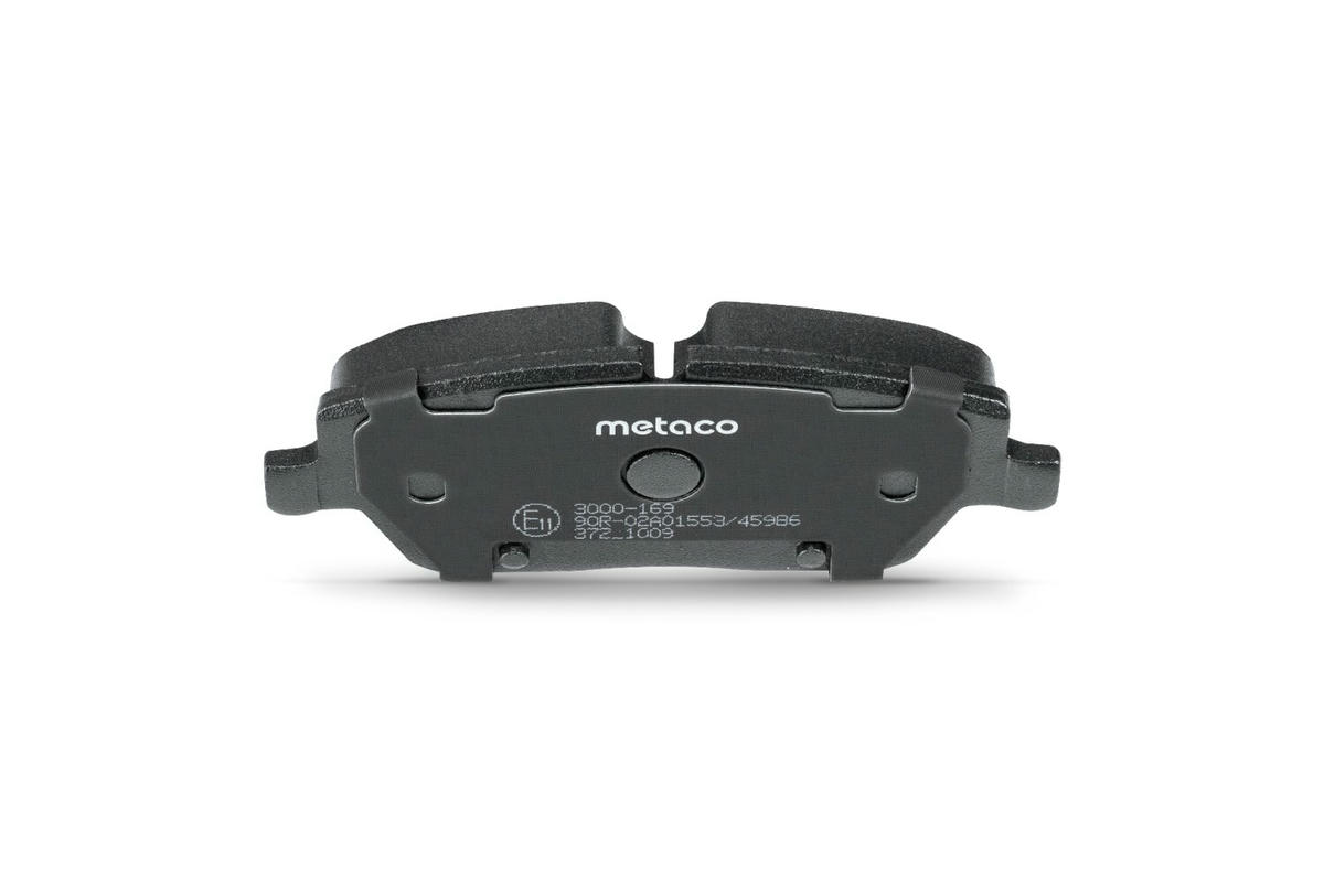 Колодки тормозные передние к-кт metaco 3000-169 preview 5