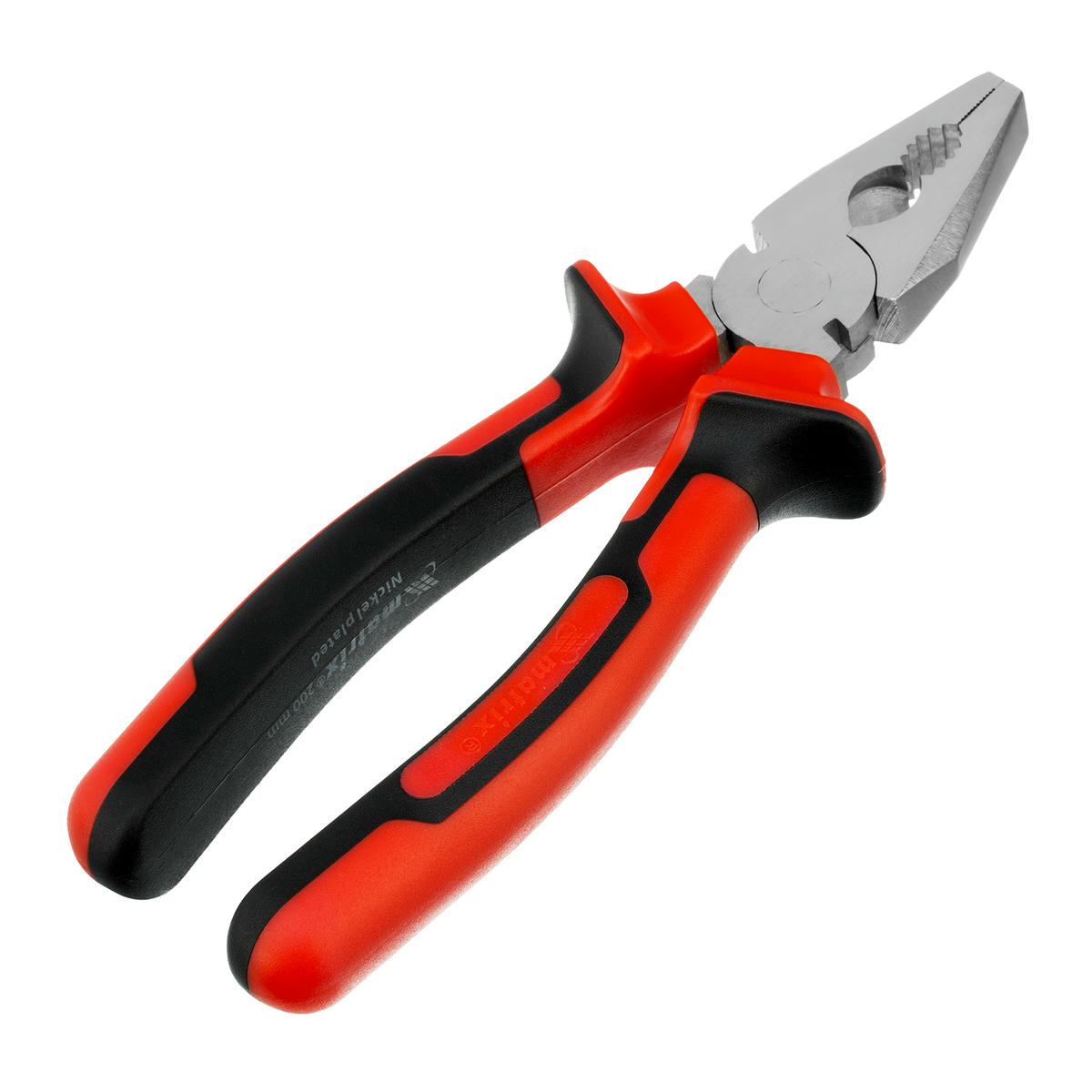 Плоскогубцы 200мм NICKEL никелированные, двухкомпонентные рукоятки MATRIX preview 2