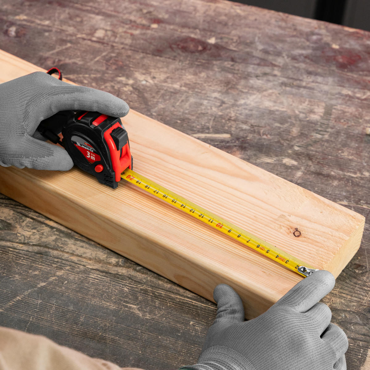 Рулетка 3м 16мм Status magnet 3 fixations зацеп с магн. MATRIX preview 10