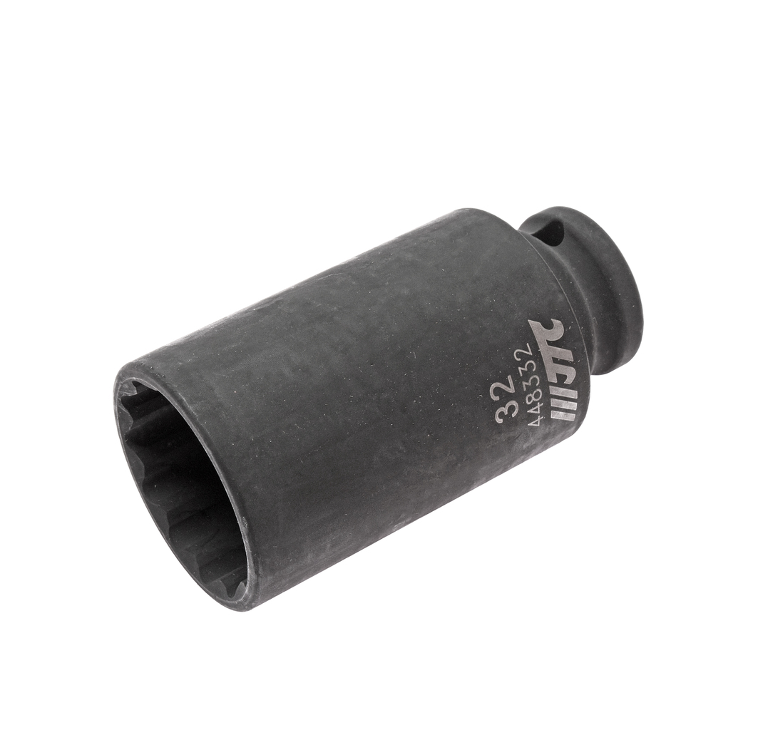 Головка торцевая 32 1/2" 12гр 82мм ударная тонкостенная JTC preview 1