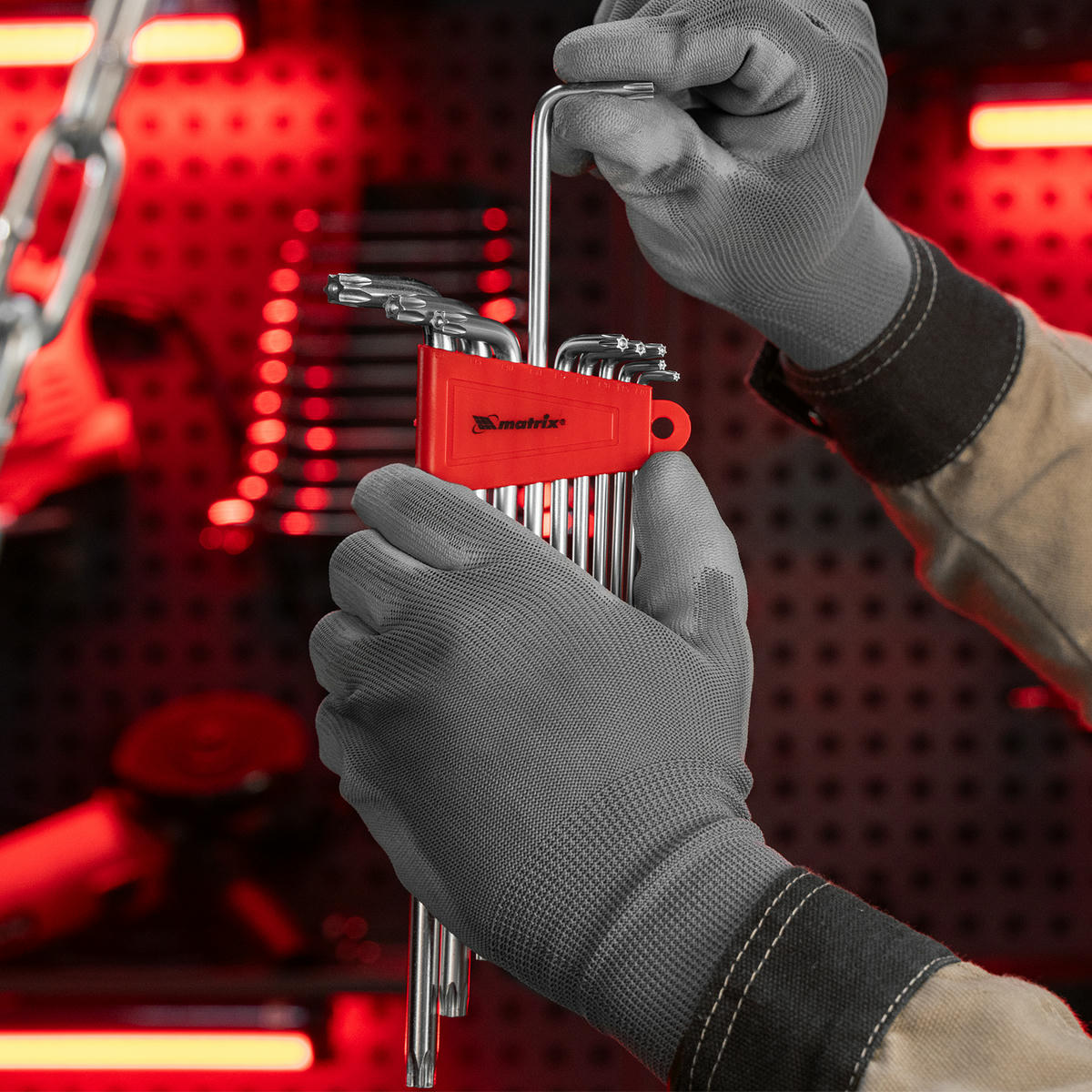 Набор ключей TORX T10-T50 экстра длинных 9шт. MATRIX preview 9
