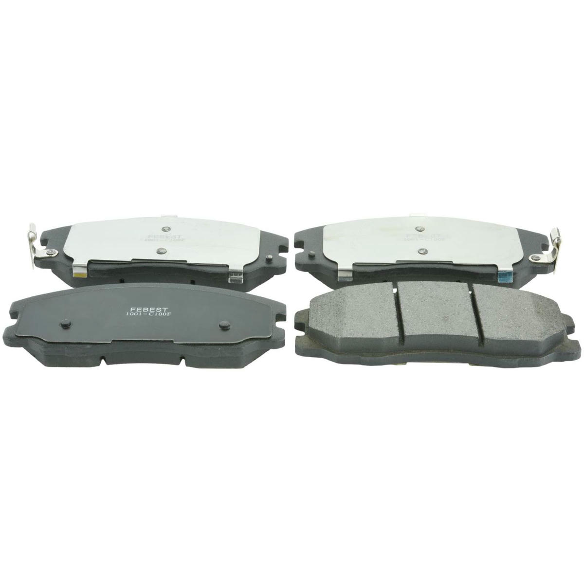 Колодки передние CHEVROLET CAPTIVA (C100) 2007- 1001-C100F preview 1