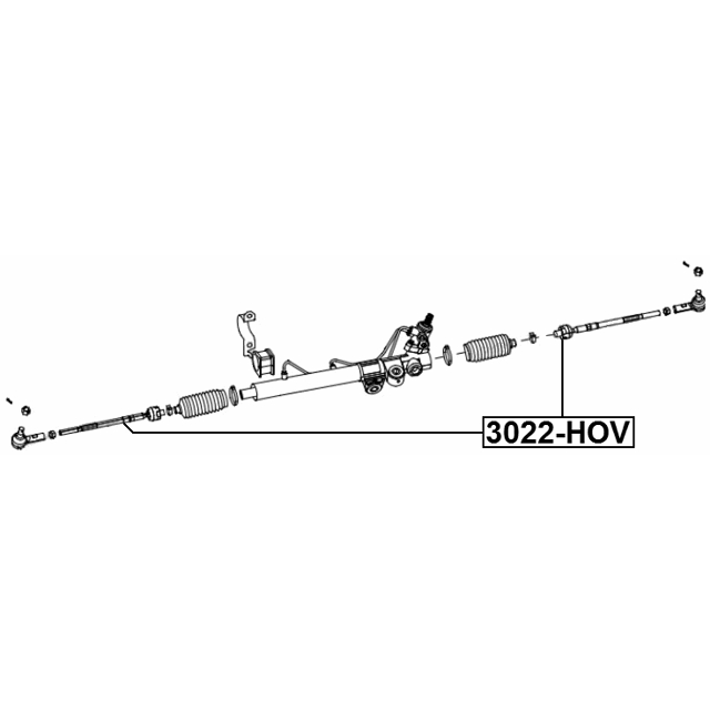 Тяга рулевая FEBEST 3022-HOV preview 2