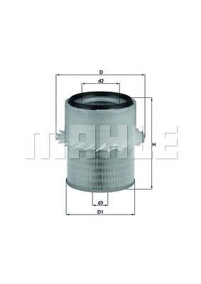 Фильтр воздушный KNECHT LX 673 preview 1 Фильтр воздушный KNECHT LX 673 preview 1