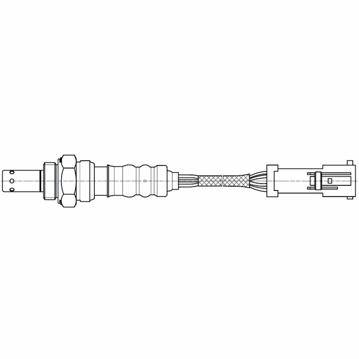 Лямбда-зонд FORD Fusion (02-), Fiesta (02-) 1.4i/1.6i до кат. preview 2