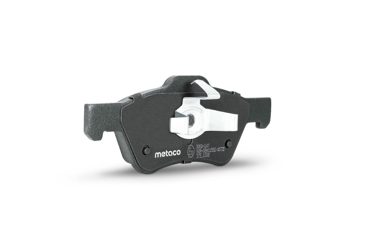 Колодки тормозные передние к-кт metaco 3000-147 preview 2