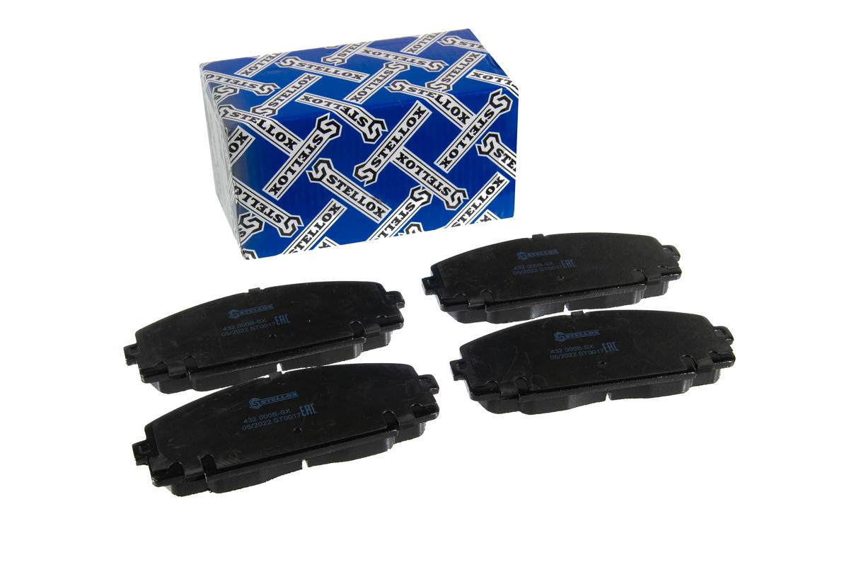 432 000B-SX_колодки дисковые п.! с антискрип. пластинами Toyota Hiace 2.0-2.7/2.4TD & 4WD 95> preview 1