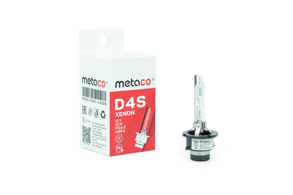 Лампа ксеноновая metaco 9512-D4S-4300K preview 1