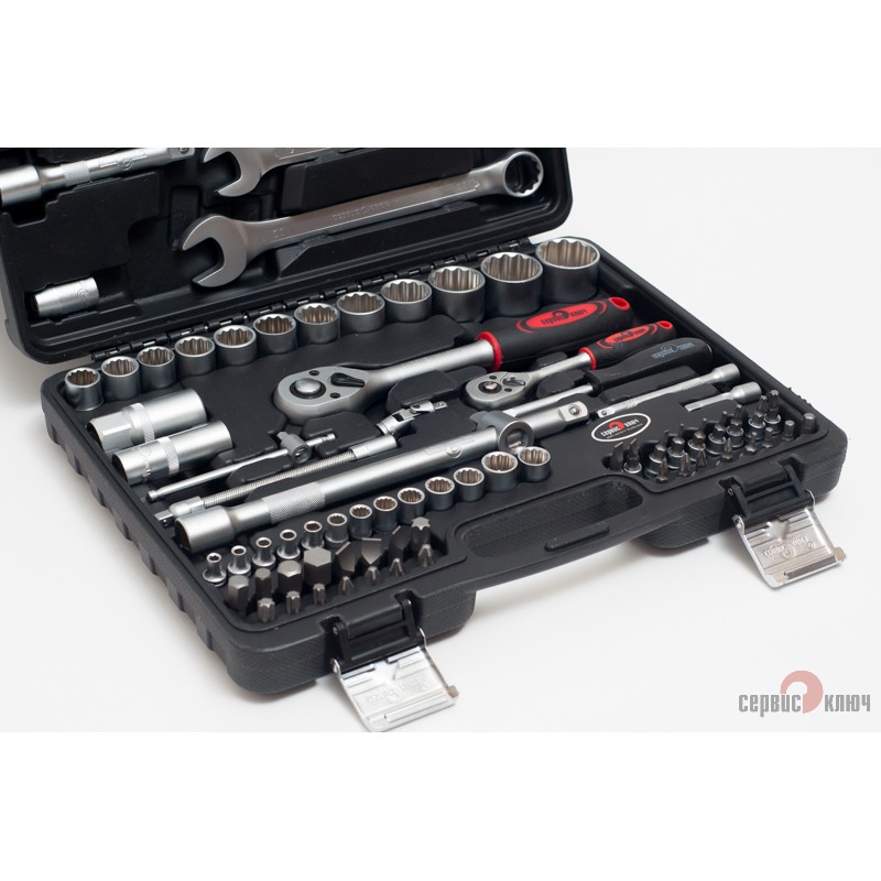 Набор инструмента 82 предметов (12граней) СЕРВИС КЛЮЧ preview 2