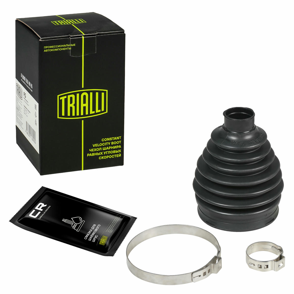 Пыльник ШРУСа для а/м Subaru Forester SH (08-) (наруж.компл: хомуты/смазка) (TPEE) (FG 2505) preview 1