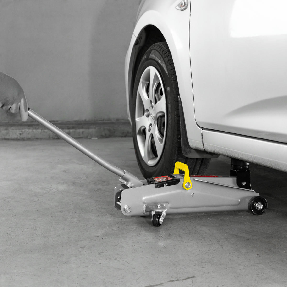 Домкрат подкатной гидравлический 2т 135-385мм (в кейсе) MATRIX preview 17