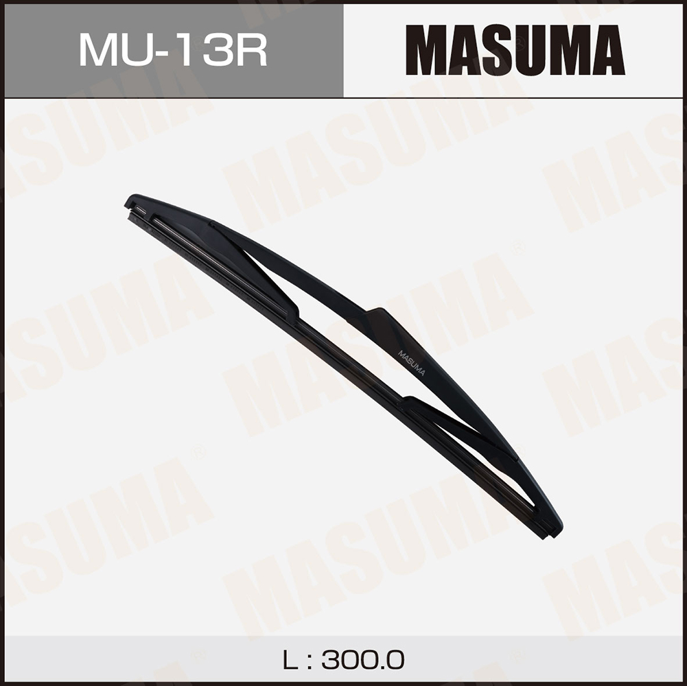 Щетка стеклоочистителя задняя 300 мм каркасная 1 шт MASUMA WIPER BLADE MU-13R preview 1