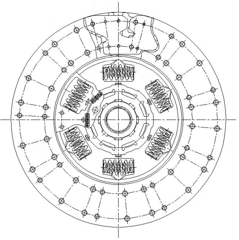 Диск сцеп. для а/м Volvo FH/FM (05-) (CS43B-O/OR) (ведом.) (FD 403) preview 3