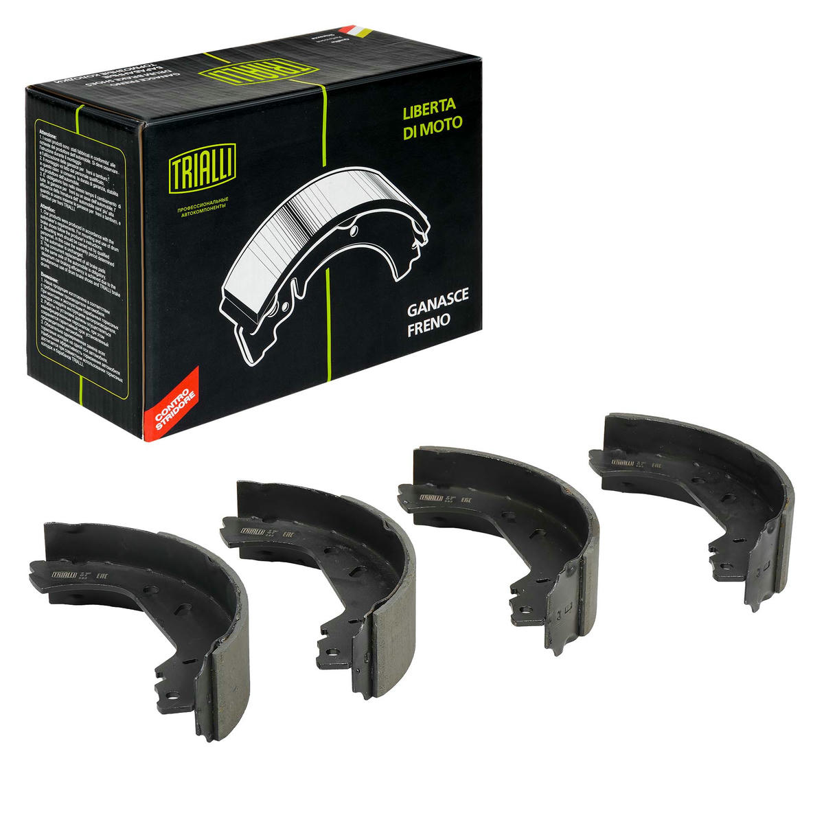 Колодки барабанные к-кт TRIALLI GF 4407 preview 1