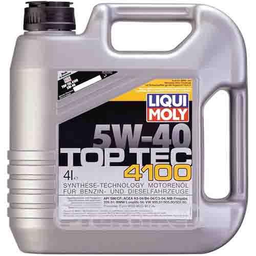 Масло моторное LIQUI MOLY TOP TEC 4100 HC 5W40 CF/SN C3 синт. 4л preview 2
