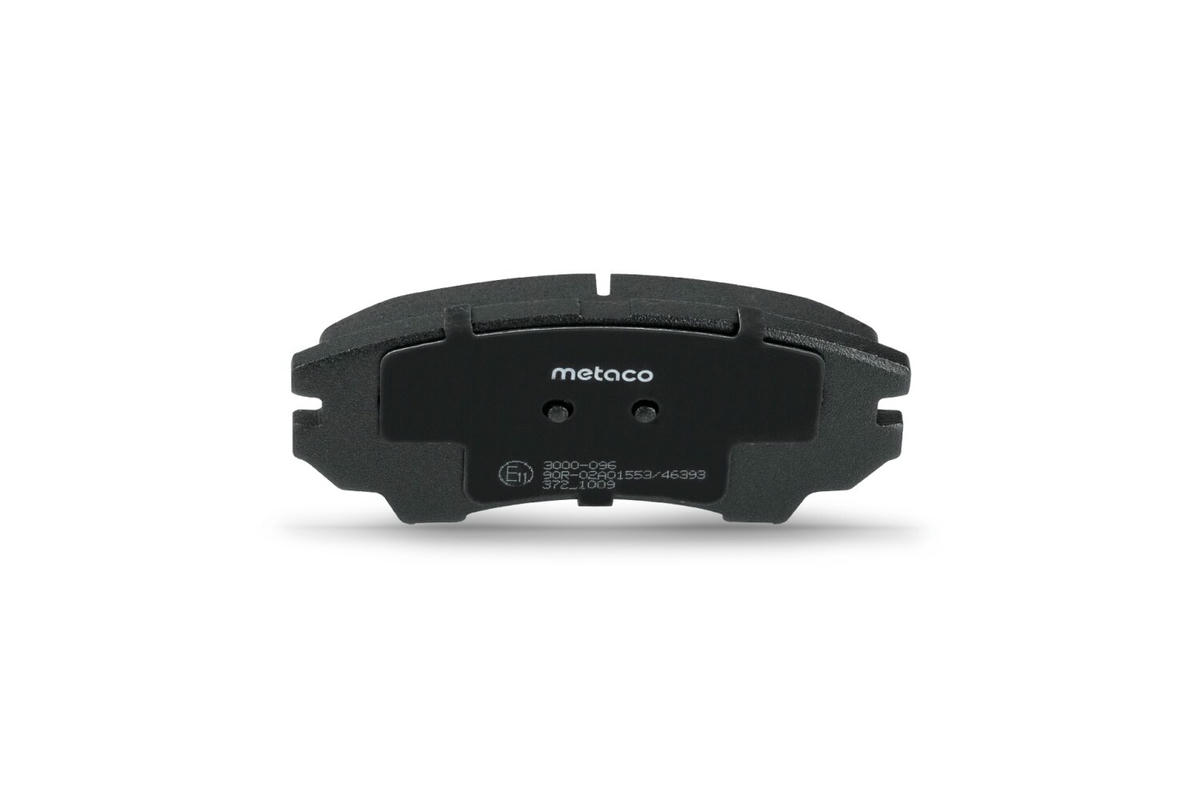 Колодки тормозные передние к-кт metaco 3000-096 preview 5