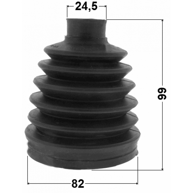 Пыльник ШРУСа FEBEST 0217P-G15RA preview 2