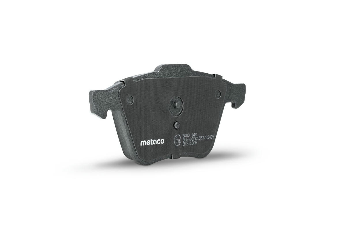 Колодки тормозные передние к-кт metaco 3000-142 preview 2