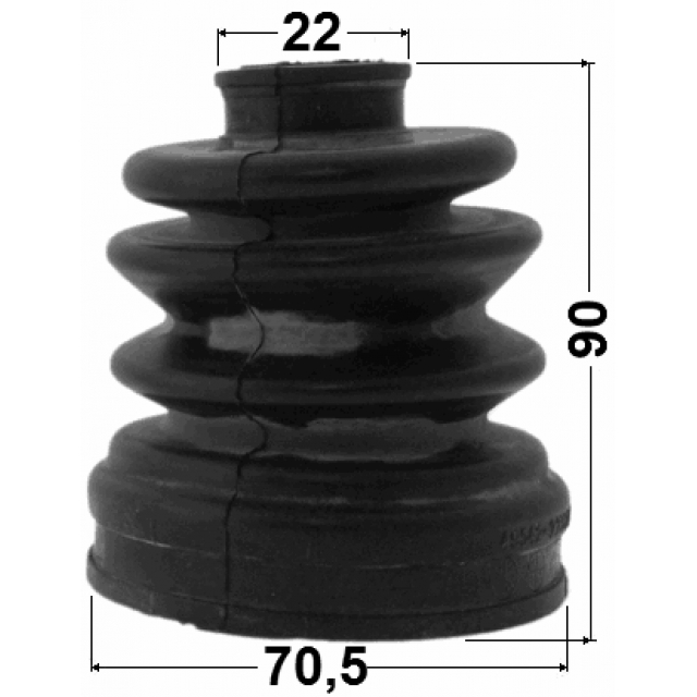 Пыльник ШРУСа FEBEST 1215-CM10R preview 2