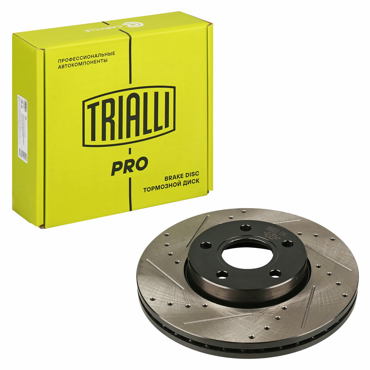 Диск тормозной передний вентилируемый TRIALLI DF 1061S preview 1