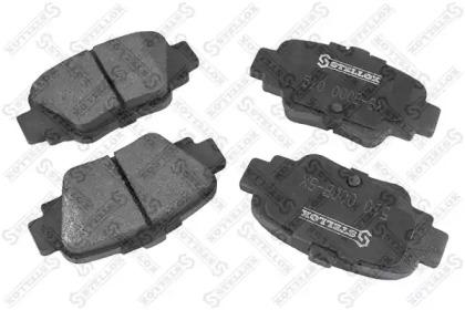 510 000B-SX_колодки дисковые задн.! с антискр. пл.Nissan Micra 1.3i/1.4i 92-03 preview 2