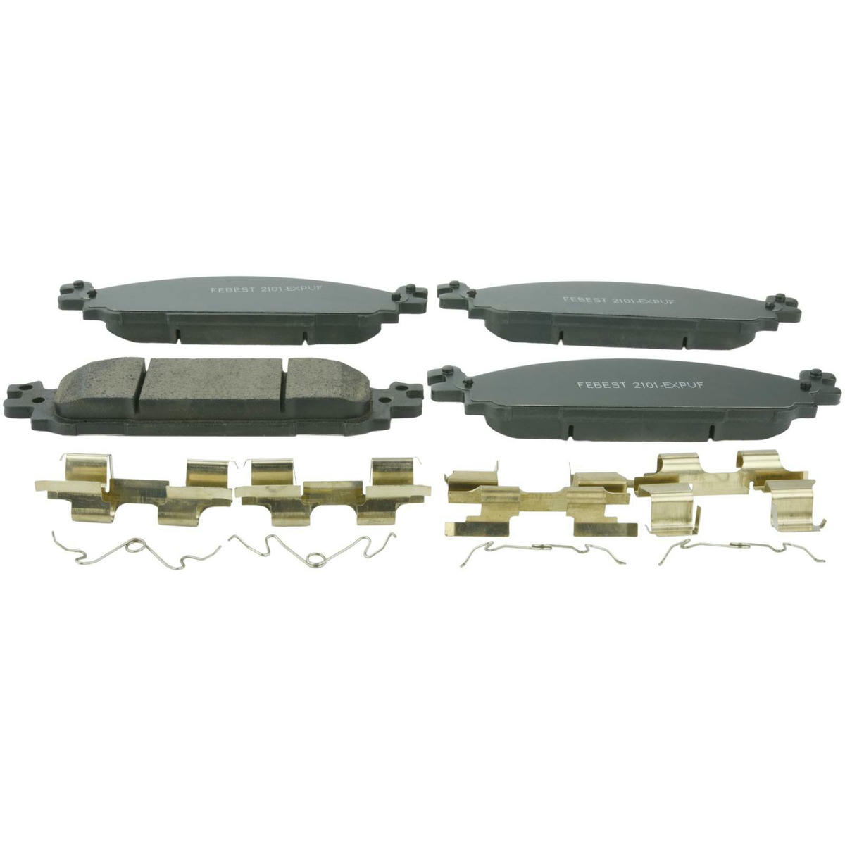 Колодки тормозные передние к-кт FEBEST 2101-EXPVF preview 1