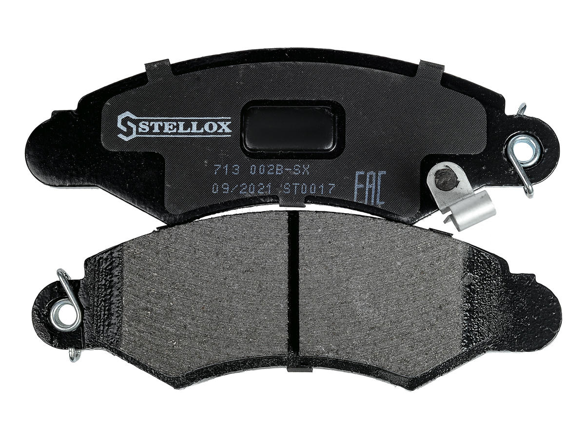 713 002B-SX_колодки дисковые передние! с антискрип. пластинами Suzuki Swift 1.0-1.6/1.9TD 89-01 preview 3