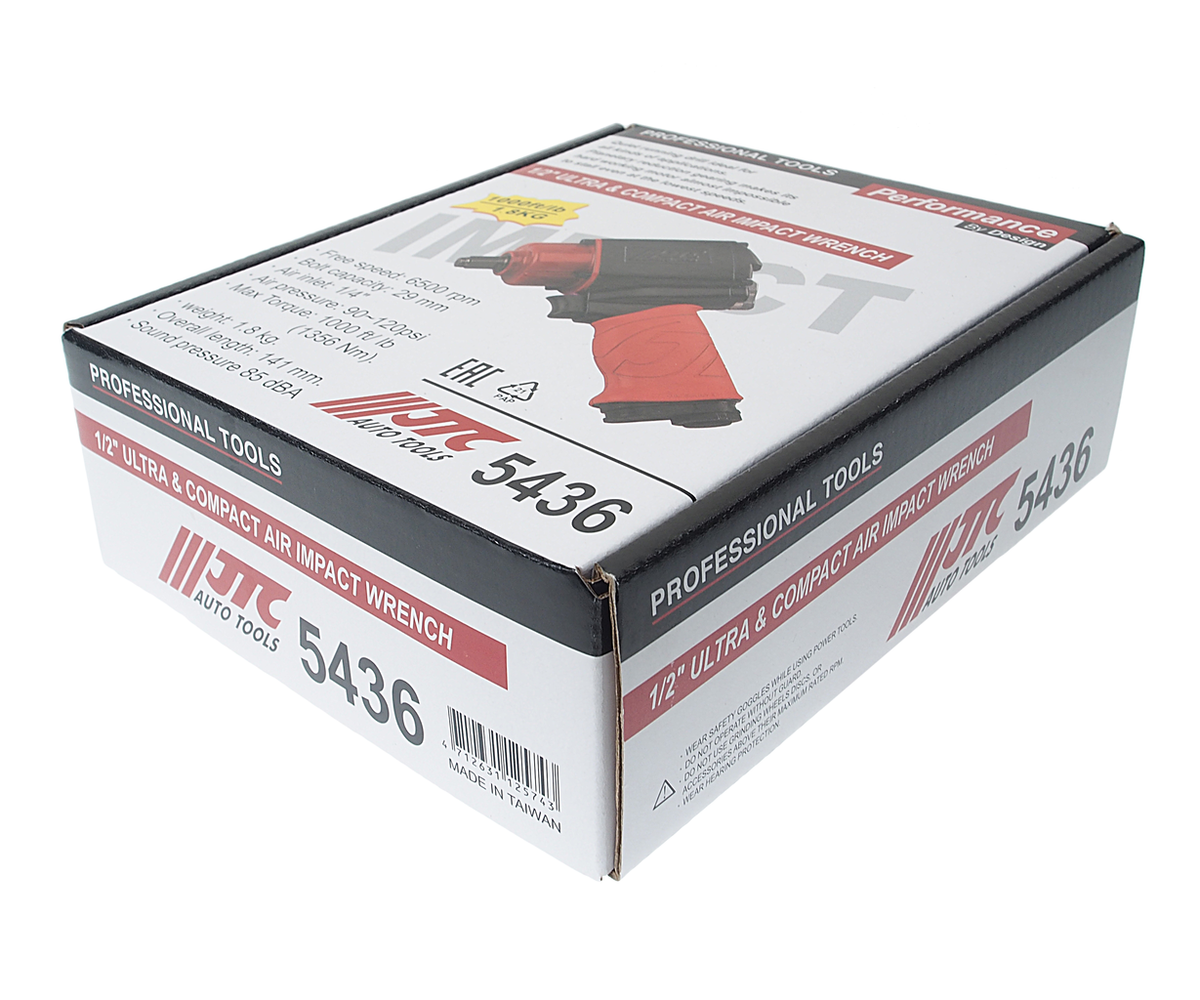 Гайковерт пневматический 1/2' 1356Nm 90-120PSI 6500об/мин JTC preview 1