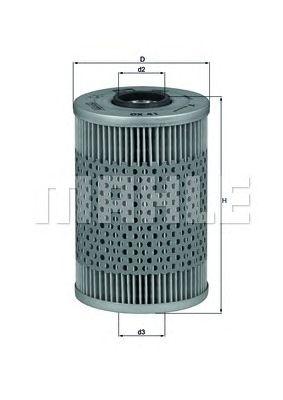 Фильтр масляный KNECHT OX 41D preview 1