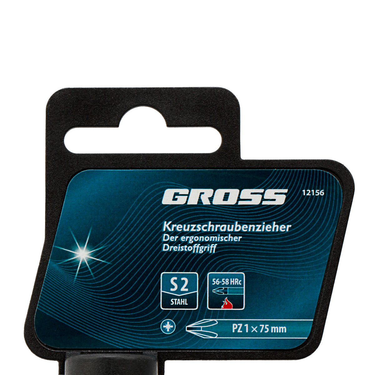 Отвертка PZ1 x 75 мм, S2, трехкомпонентная ручка GROSS preview 4