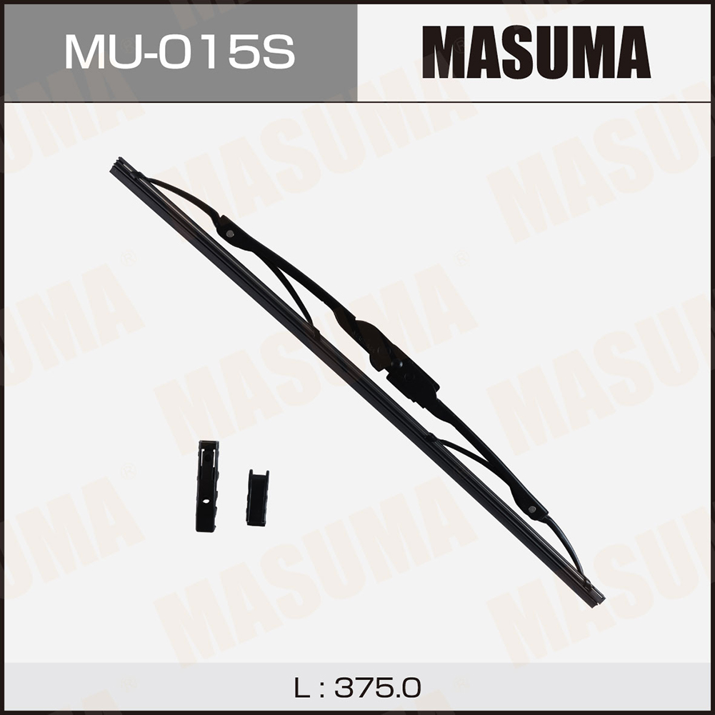 Щетка стеклоочистителя 375 мм каркасная 1 шт MASUMA WIPER BLADE MU-015S preview 1