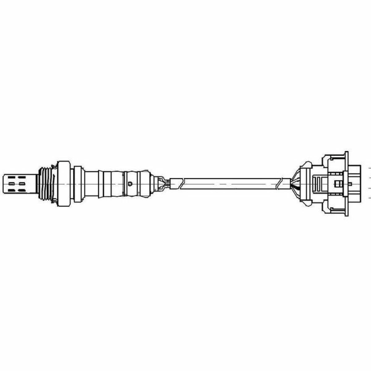Датчик кисл. для а/м Opel Astra H (04-)/Vectra C (02-) 1.8i после кат. (VS-OS 0557) STARTVOLT VS-OS 0557 preview 2