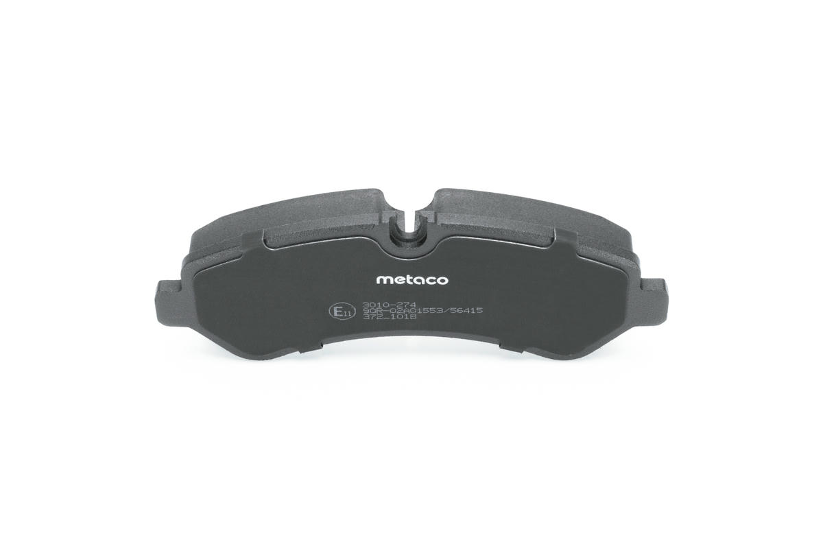 Колодки тормозные задние к-кт metaco 3010-274 preview 4