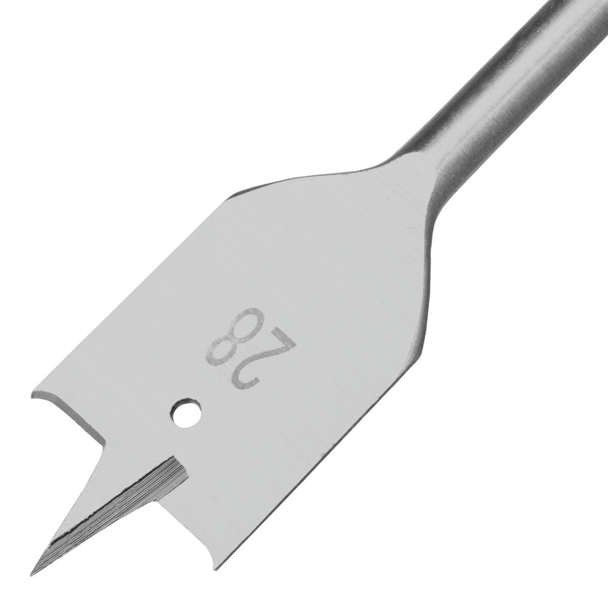 Сверло по дереву перовое 28мм 6-гранный хвостовик MATRIX preview 3