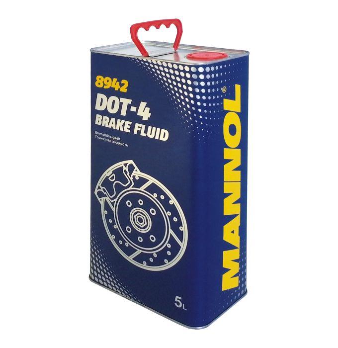 Жидкость тормозная MANNOL DOT-4 455гр preview 2