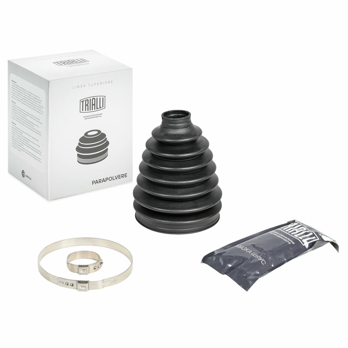 Пыльник ШРУСа для а/м Audi A4 B8 (07-) (Вал 29мм) (наруж.компл: хомуты/смазка) (TPEE) (FG 1814) preview 1