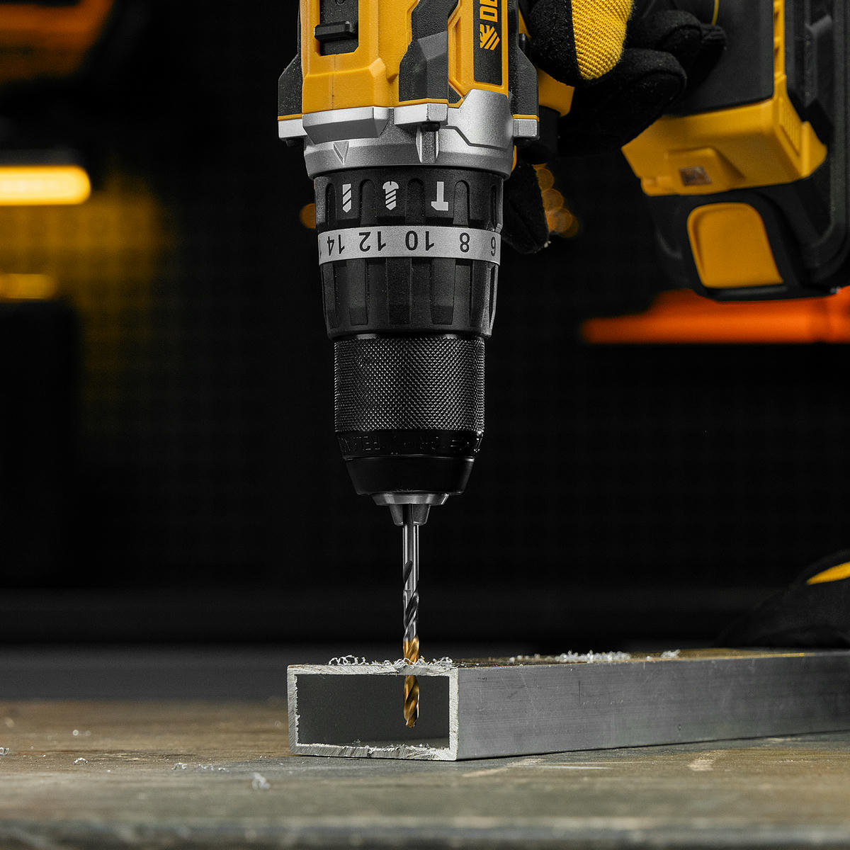 Сверло спиральное по металлу 4,5 x 80мм, Р6М5, Golden Tip, многогранная заточка// Denzel preview 8