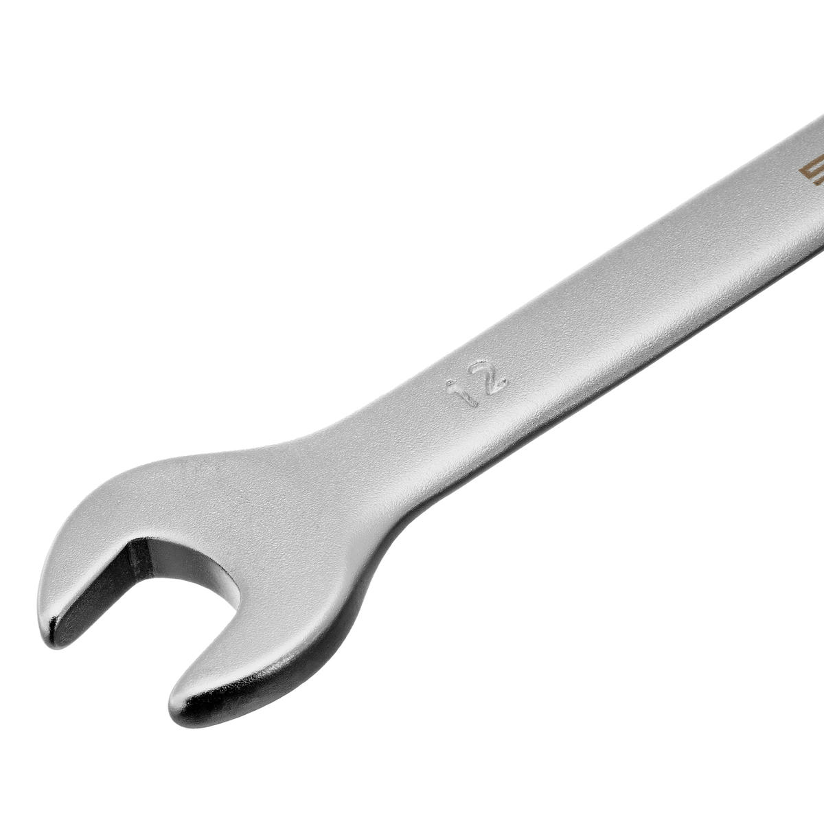 Ключ комбинированный 12 мм, CrV, матовый хром// STELS preview 3