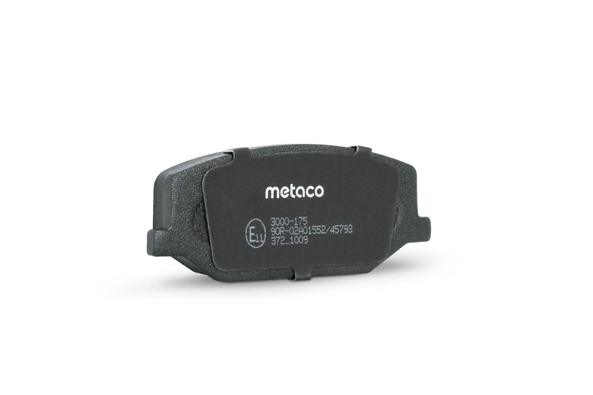 Колодки тормозные передние к-кт metaco 3000-175 preview 2