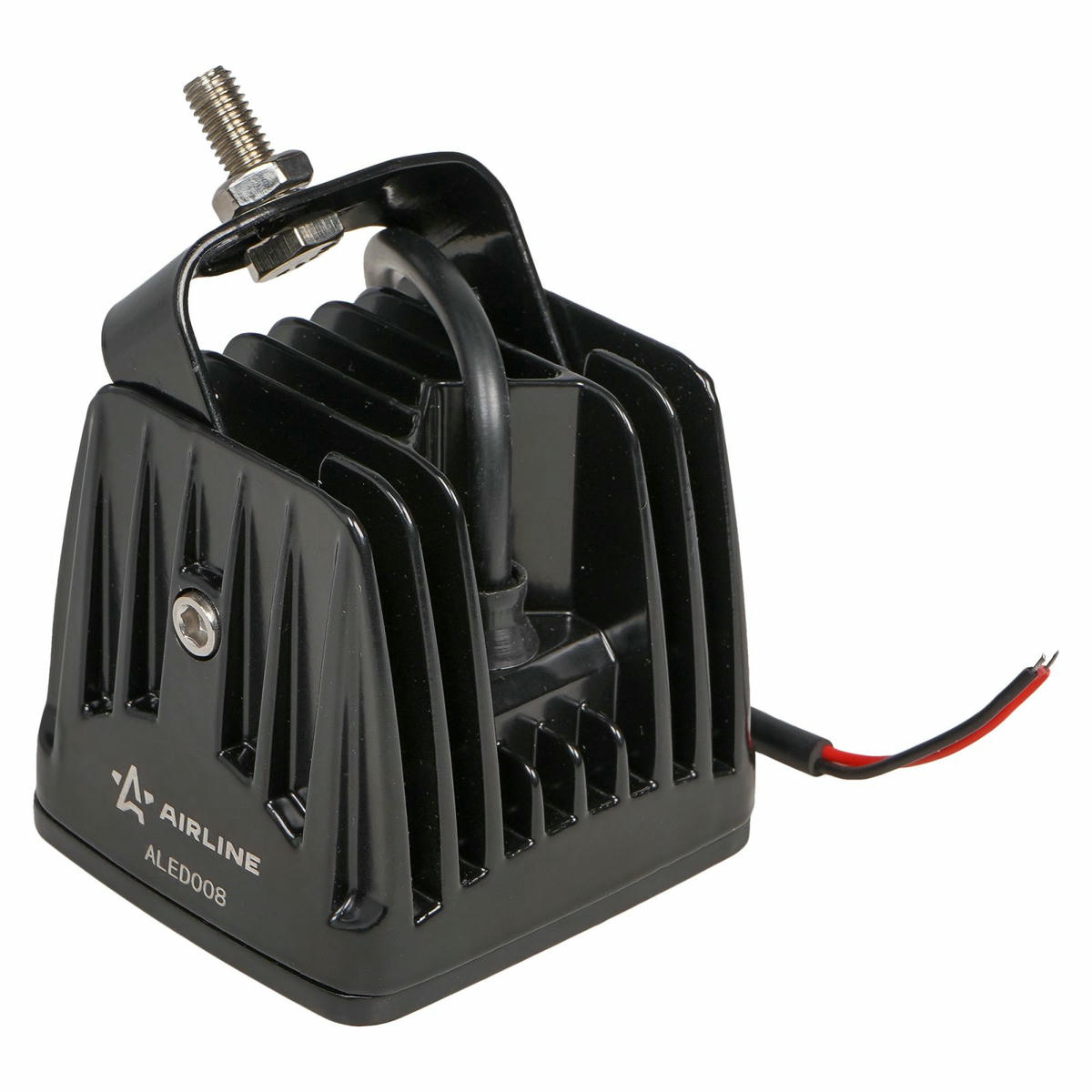 Фара светодиодная квадратная, 4 LED линза 4D, 12W (82х75х75) 12/24V (ALED008) preview 3