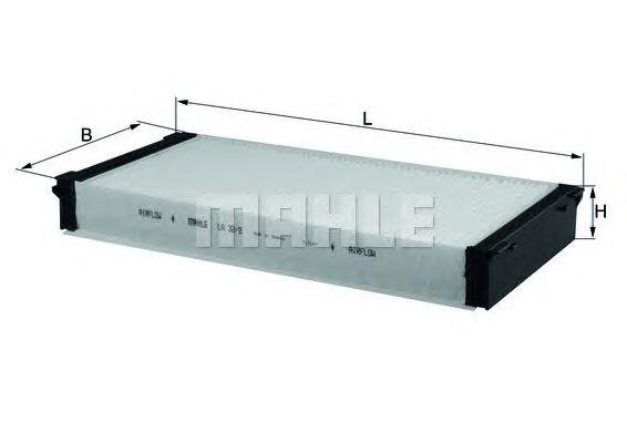 Фильтр салона KNECHT LA 322 preview 1