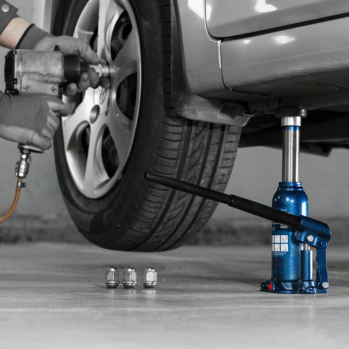 Домкрат бутылочный 3т гидравлический (188-363мм) STELS preview 13