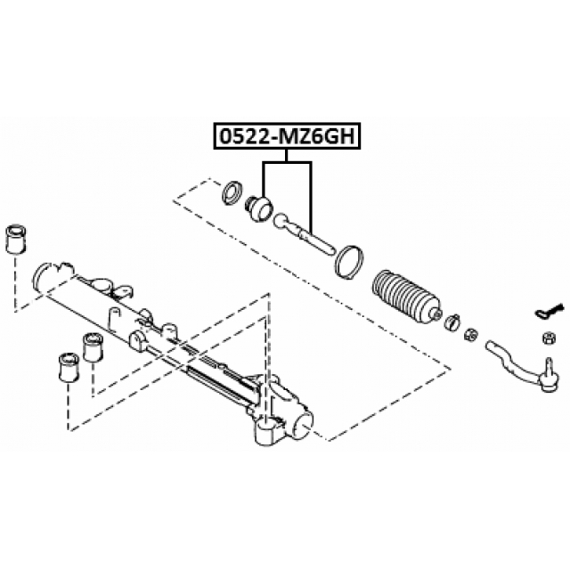 Тяга рулевая preview 2