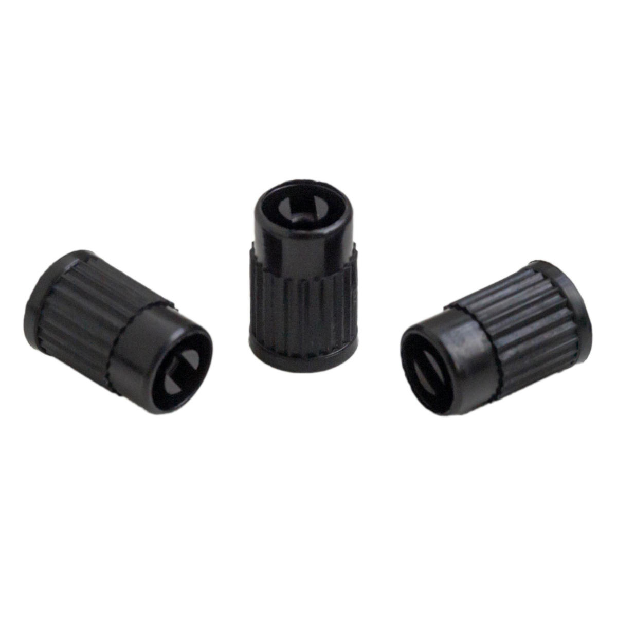 Колпачки на шинный вентиль с ключом, черные, пластик (60 шт.) (AVC-60-02) preview 1