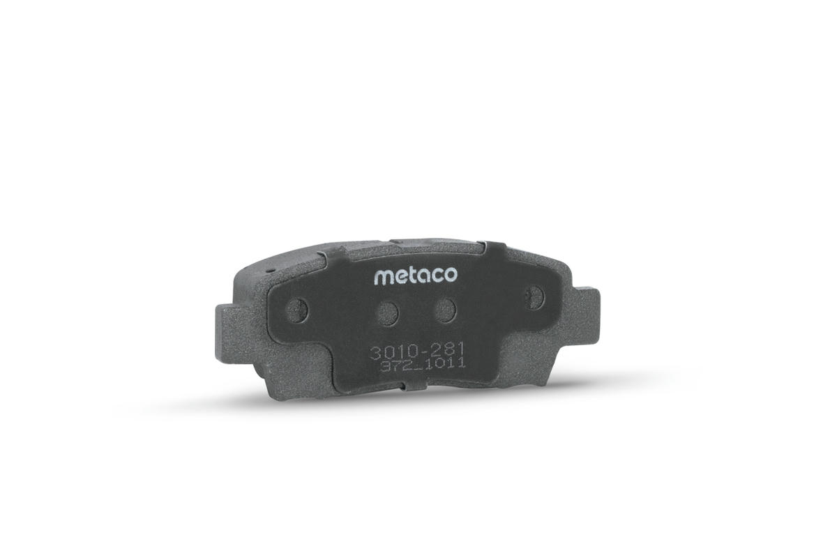 Колодки тормозные задние к-кт metaco 3010-281 preview 3