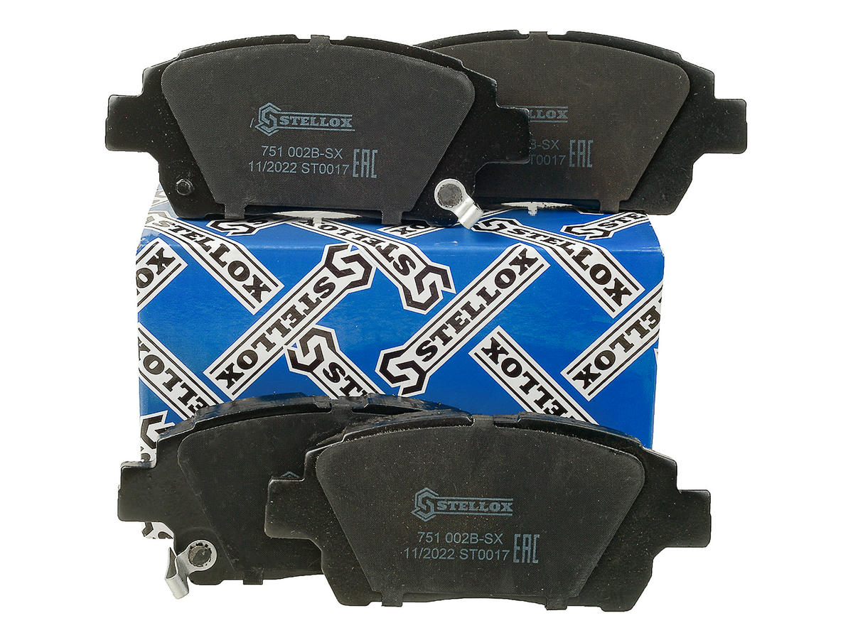 751 002B-SX_колодки дисковые п.! Toyota Yaris 1.0i-1.5i/1.4D 99>/Celica 1.8i WT-i 99> preview 3
