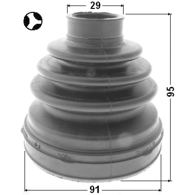Пыльник ШРУСа внутр. FEBEST 0115-KUN26T preview 2 Пыльник ШРУСа внутр. FEBEST 0115-KUN26T preview 2
